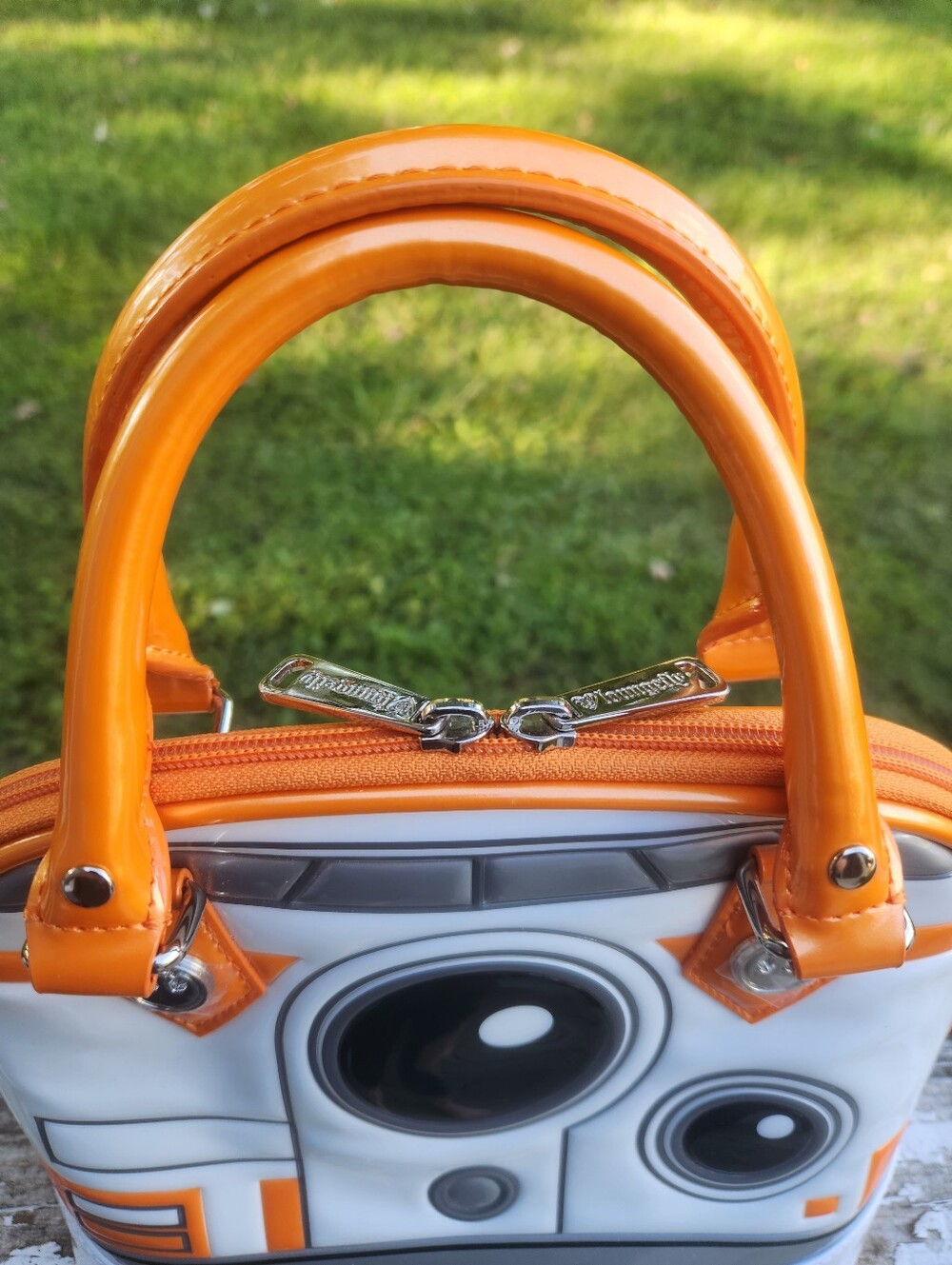 Disney Loungefly BB-8 Star Wars Patent Dome. The Force Awakens NWOT - Picture 8 of 12